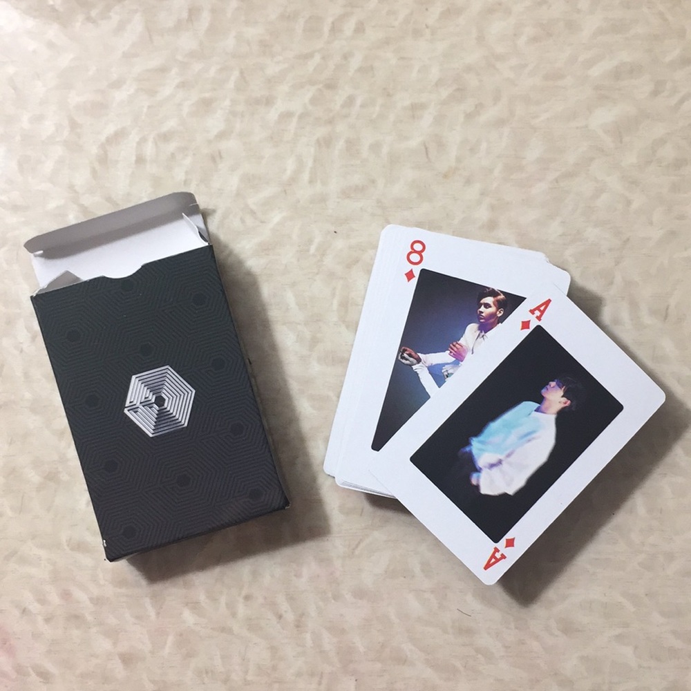 Kpop Exo Playing Cards